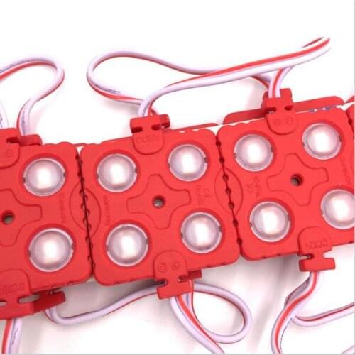 LED Module 5730 4-LED DC12V IP65 Waterproof Injection Module Channel Letter Sign Billboard Lighting