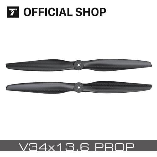 T-Motor CF prop V34x13.6 (pairs CW+CCW) 34" inch Carbon Fiber Propellers for fixed wing