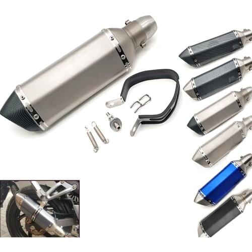 51MM Universal Motorcycle modified exhaust pipe muffler Exhaust System For Yamaha SEROW 225 250 TTR125 TTR250 ttr 125 250 600