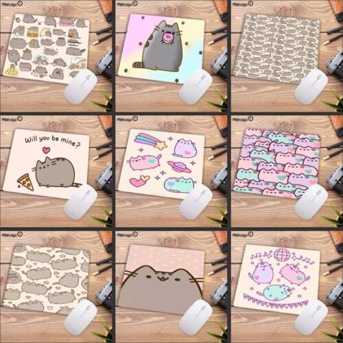 XGZ 22X18CM Funny Cute Cats Animal Pattern Small Size Pc Tablet Gamer Computer Laptop Mouse Pad Gaming Decorate Your Desk Mat