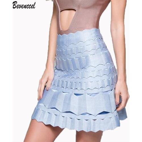 2021 New Sexy Mini Summer Skirts Elegant Celebrity Women Skirts A Line Jacquards Chic Women Party Skirts