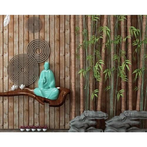 Beibehang Wallpaper 3d Papel de parede 3d wallpaper roll imitation wood grain wallpaper wall 3d attic ceiling wallpaper behang