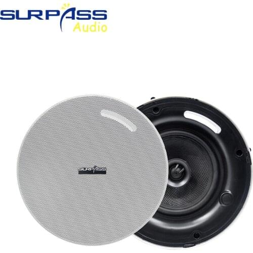 Big Power Coxial Ceiling Column Loadspeaker Background Music BGM System 8Ohm RMS 40watts Bass Tweeter Speaker Horn