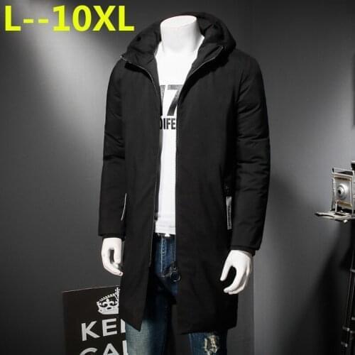 Plus 10XL 9XL 8XL 6XL Hot Sale Winter Warm Windproof Hood Men Jacket Warm Men Parkas High Quality Parka Fashion Casual Coat
