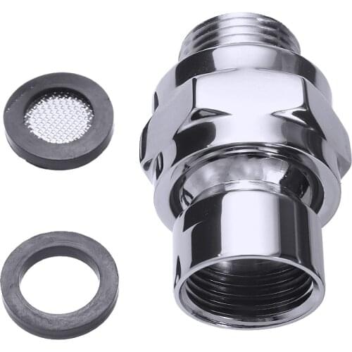 G 1/2 Standard Brass Ball Joint Shower Head Swivel Ball Adjustable Angle For Bathroom Bath Shower Swivel Adapter Joint Hardware