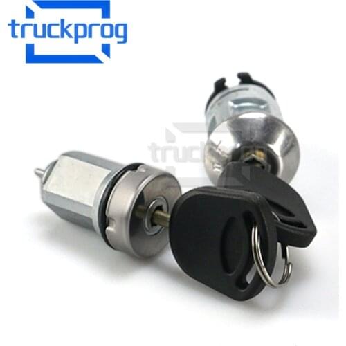 TruckProg Ignition Key Switch Car door Lock set for Transit Mk6 4359018 1C1A-V22050-BA