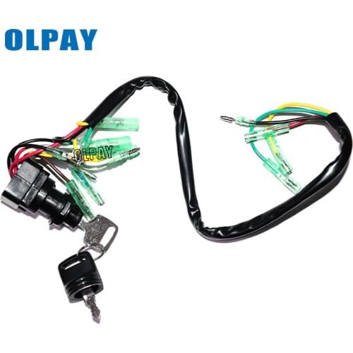 Ignition Switch Key Assy for Yamaha Outboard Motor Control Box 703-82510-43-00