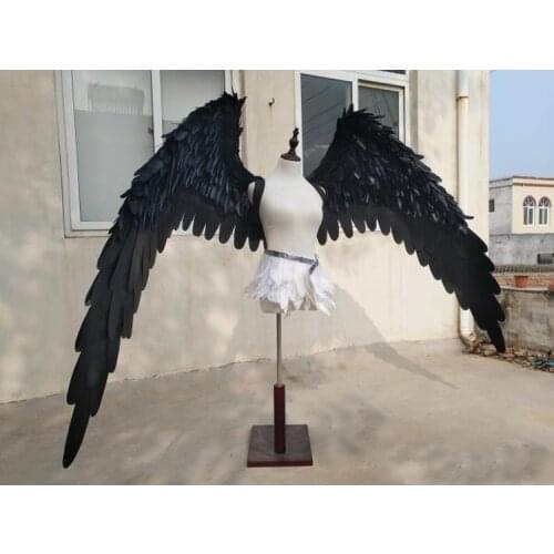 Costumed beautiful cartoon feather angel demon wings for Fashion show Displays wedding shooting props Cosplay game costume