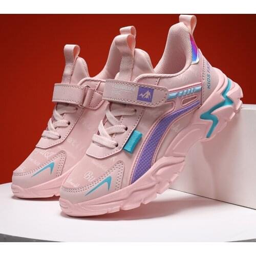 Girls Shoes All Season Classic Sneakers for Girls Fashion Children Shoes for Girls Walking Breathable Casual Shoes Size 28 - 39