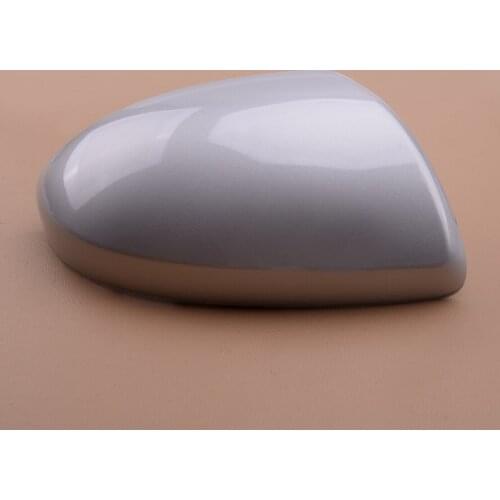 Right Silver Door Wing Mirror Cover Cap Housing Fit for Mazda 2 2008-2014 3 2009-2013 6 2008-2012