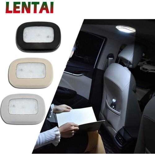 LENTAI For Mercedes benz w204 w203 w211 Seat leon ibiza Land Rover Car LED reading light Trunk ceiling lamp DIY with stickers