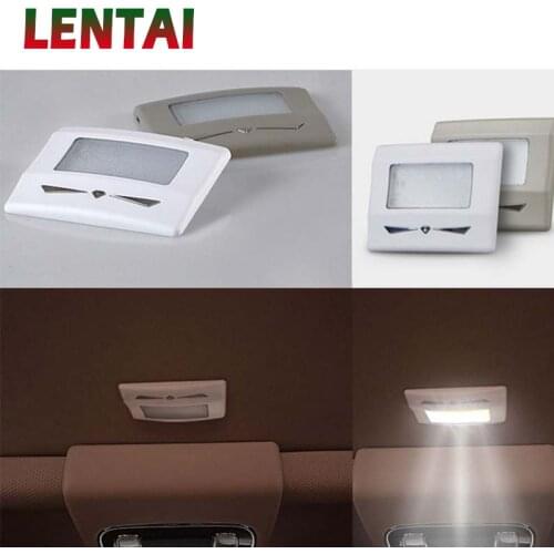 LENTAI For Ford focus 2 3 mk2 fiesta ranger Nissan qashqai Car Interior Wireless Reading Light Roof Celling Magnetic LED Lamp