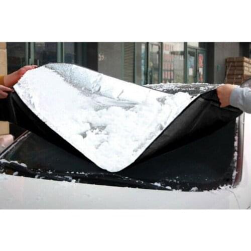 Magnetic Car Windshield Snow Cover Winter Ice Frost Guard Protector Sun Shield