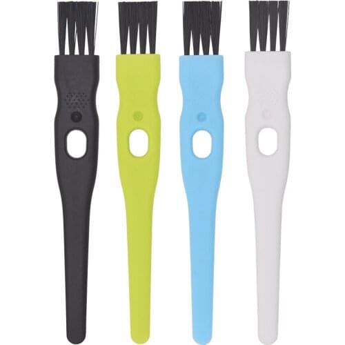 Mini Plastic Handle Nylon Brushes Cleaning Keyboard CPU Clean Dust Brush Household Removal Clean Tools Hairbrush