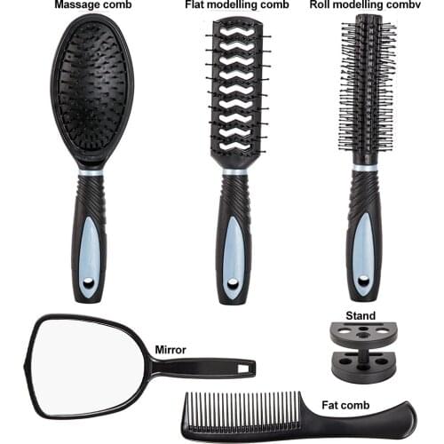 5Pcs/Set Combs for Hair Tools Set of Combs for Women Care Hair and Scalp Hairbrush Styling Accessories Beauty Health Edge Brush