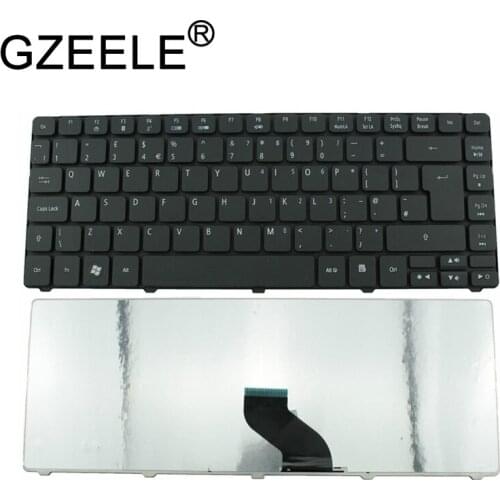 GZEELE NEW For ACER Aspire 3810 3810T 3410T 3820T 4810T 4410T 3820 V104662AK3 V104630DK3 3810TZ 3810TG UK laptop Keyboard black