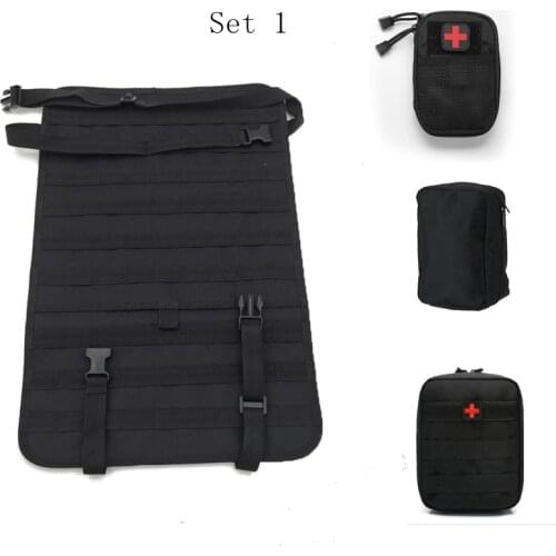 New Molle Seat Cover Organizer Multi-function Car Seat Bag Backpack Outdoor Hunting Pockets Tactical Accessories Storage Pouch