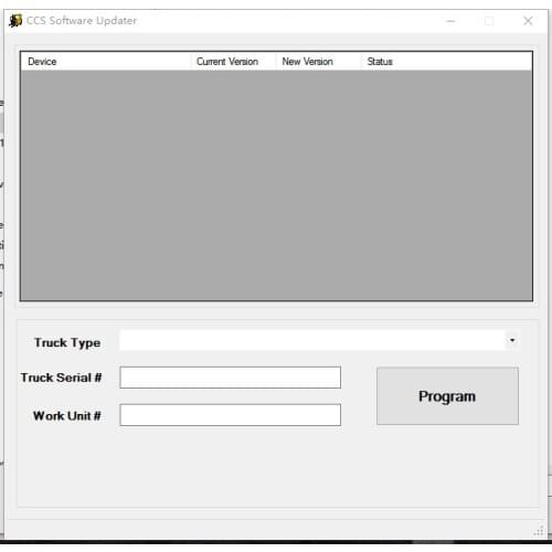 Hyster CCS (Common Control System) Field Service Tool v1.46
