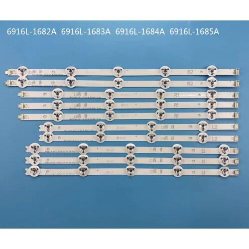 Wholesale LED backlight strip for 42" V14 6916L-1682A 6916L-1683A 6916L-1684A 6916L-1685A LC420DUH 42LB670V 42LB680V 42LB673V