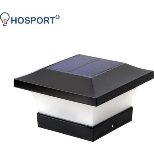 LED Solar Light Outdoor Waterproof Lantern Column Top Post Light for Fence Landscape Garden Decoration Wall Lamp Pillar Lamp