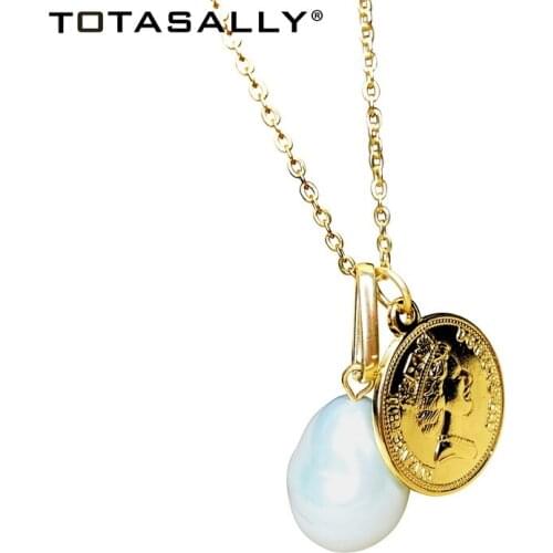 Женские ожерелья из жемчуга Totasally China At AliExpress