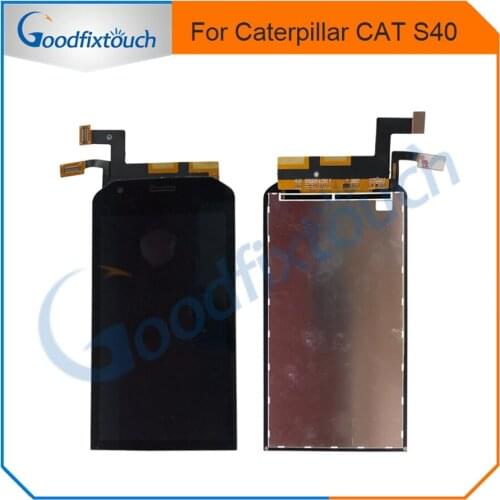 For Caterpillar CAT S40 LCD Display with Touch Screen Digitizer Assembly Replacement For CAT S40 LCD Free Shipping Tools