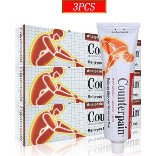 2Pcs120g Thailand Counterpain Warm Analgesic Balm Relieves Muscle Aches Pain Relief Rheumatoid Arthritis Ointment Health Care