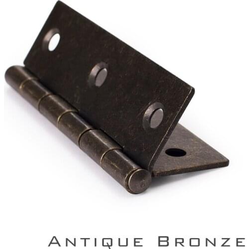 Antique bronze color iron Hinge 3" Classical Cabinet Door open 300 degree furniture Hinge with screws