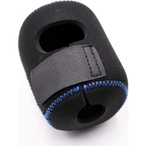 Black Portable Fishing Reel Bag Protective Case Cover for Drum Spinning Raft Wheel Pack Tackle Accessories