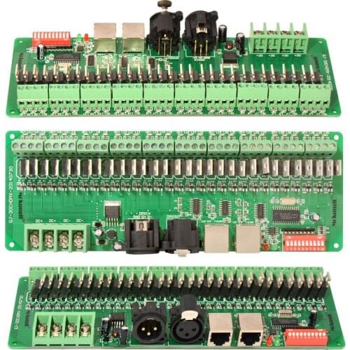 Constant Voltage DMX Decoder 30 Channel DMX512 control equipment for ordinary LED lighting 650 Hz PWM DMX512 Controller DC9V-24V