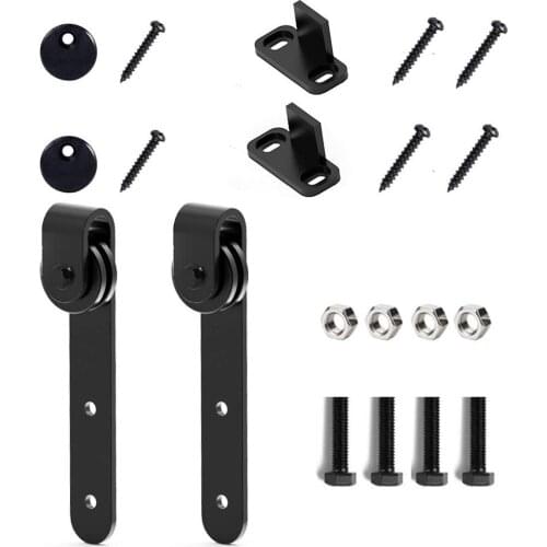 Cabinet Sliding Barn Door Hardware Kit Super Mini Sliding Door Hardware Mounted Hanging Rail Hanger Track