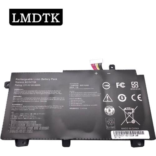 LMDTK New B31N1726 B31BN91 Laptop Battery For Asus FX504 FX86 FX80GM FX505GE FX505DT FX80GE PX505GE PX505GD FX505GM FX80G