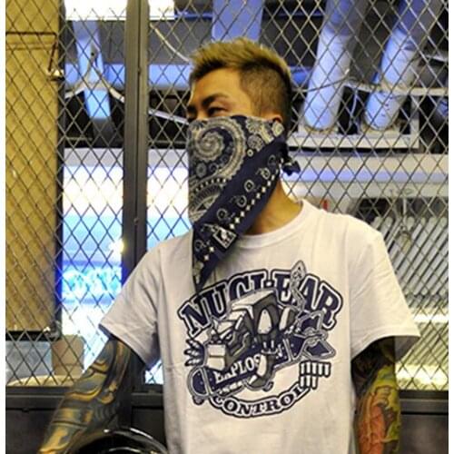 Motorcycle mask West Coast Gang Handkerchief Gangster mask Men