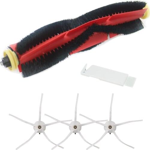 Attachment Side Brushes Kit Fits For Roborock S5 S6 T6 E2 E35 T7 Vacuum Cleaner Roller Household Cleaning Appliance Parts