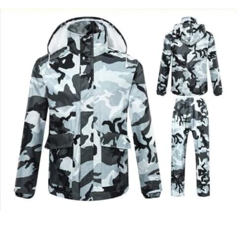 Adult raincoat rain pants set electric scooter motorcycle riding split raincoat full body waterproof male/female outdoor Trekki