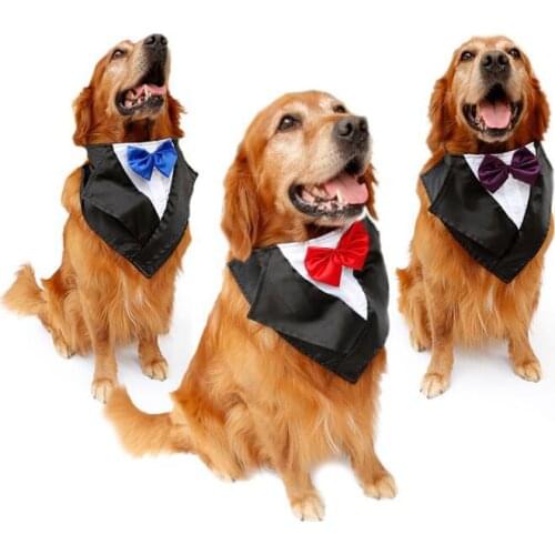 New arrival large dog fashion wedding bowties grooming big dogs neckties pet neckwear pet dog ties pets accessories 1pcs