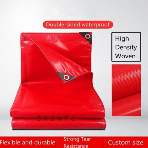 520gsm PVC Knife Scratch Rainproof Cloth Outdoor Car Boat Truck Canopys Waterproof Garden Plant Shed Oxford Cloth Shading