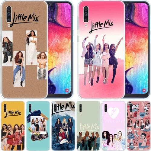 Luxury Silicone Case Little mix for Samsung Galaxy A50 A70 A80 A40 A30 A20 A10 A20E A2 CORE A9 A8 A7 A6 Plus 2018 Fashion Cover