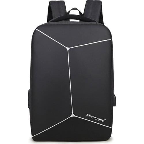 Anti-theft fashion Man Backpack Fit 15.6 inch Laptop Backpacks USB charging Multi-layer Space Travel Male Bag Business Mochila