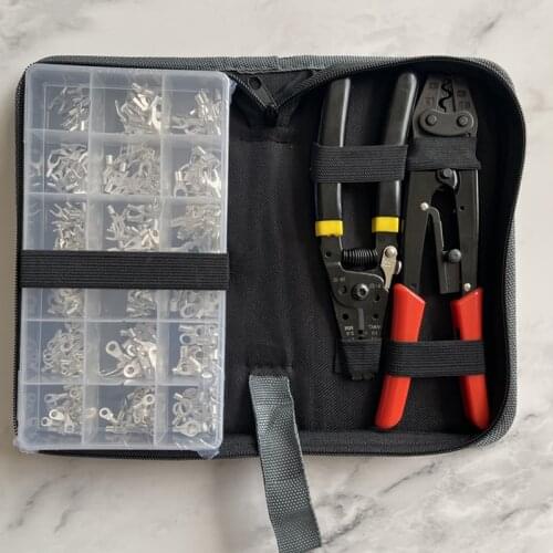 TZ-6S Crimping Pliers Tool Clamp Sets Wire Multi-Functional Combination Of Electrician Hand Tools Professional Plessure Clamp