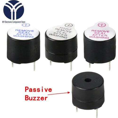 10pcs 3v 5v 12v Active Buzzer Magnetic Long Continous Beep Tone 12*9.5mm Split body Integrated Buzzer 12095 TMB12A05