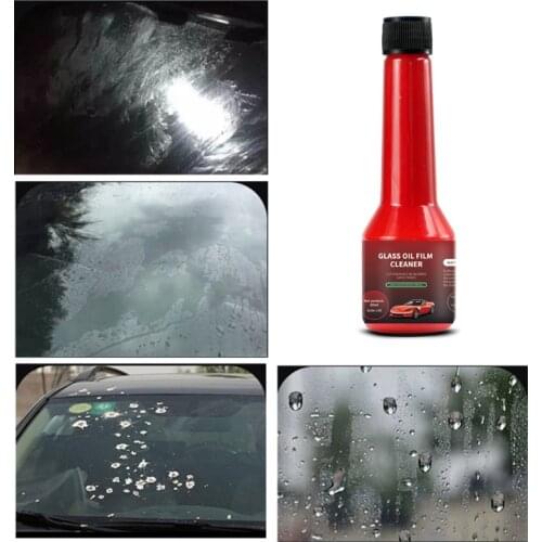 80ml Windshield Antifouling Agent Glass Oil Film Remover High Enrichment Cleaner