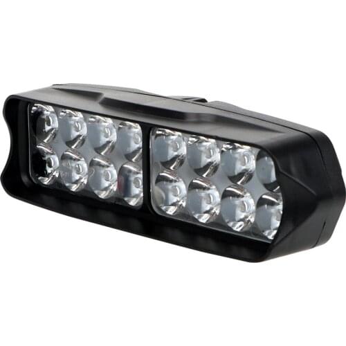 10W 15W 20W Car DRL LED Work Light Flood Beam Spotlight 12V Daytime Running Light Auto Accessories For SUV Offroad Vehicle Lamp