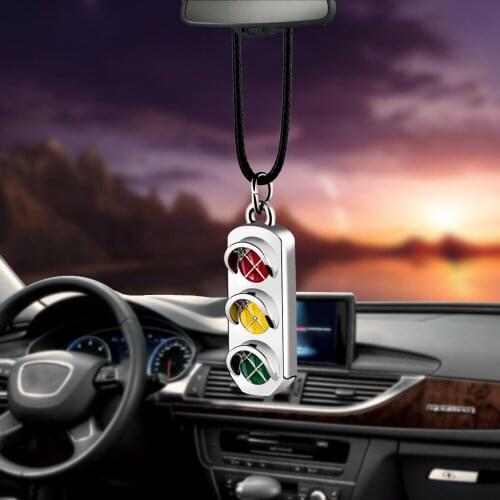 BEMOST Car Pendant Ornament Auto Creative Traffic lights Red Green lighs Automobile Interior Decor Car Accessories Fashion Gifts