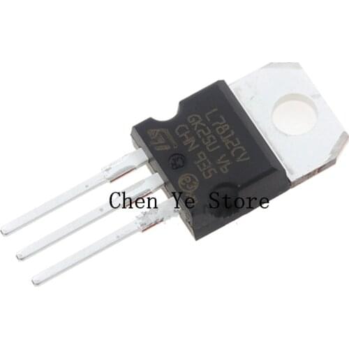 Free Shipping 50PCS 100% NEW Original L7812 Transistor Voltage Regulator L7812CV TO-220