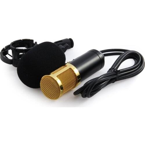 BM800 karaoke microphone studio condenser mikrofon KTV BM 800 mic For Radio Braodcasting Singing Recording computer bm-800