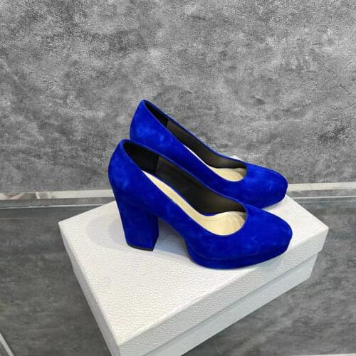 LOVESTAHL Suede Pumps