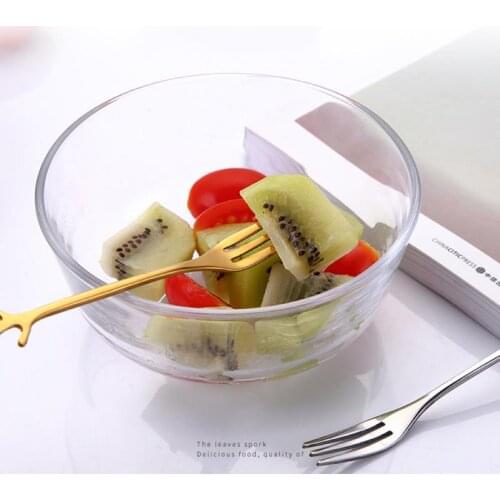 Mini Royal Style Spoons Forks Vintage Stainless Steel Gold Spoon Coffee Dessert Cutlery Fork Tea Ice Cream Spoon Kitchen Tools