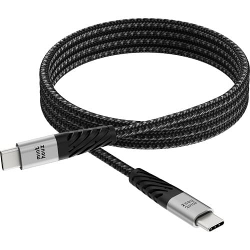 Minthouz USB-C to USB-C 3A/60W Fast Charging Cable 3ft Type C Charger Cord Compatible with Google Pixel 2/2 XL MacBook iPad Pro