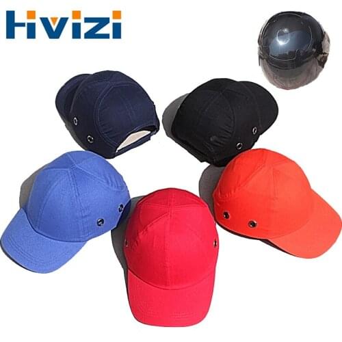New Work Safety Bump Cap Helmet Baseball Hat Style Protective Safety Hard Hat For Work Site Wear Head Protection